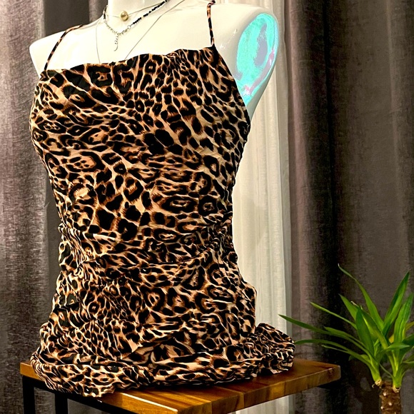 Animal prints mini dress • Large - Picture 4 of 5
